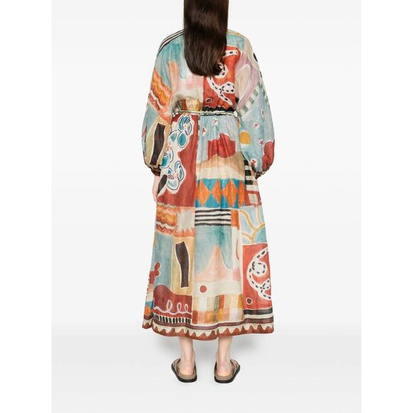 Alemais Red Dresses - Day Dresses Women - Picture 4 of 5